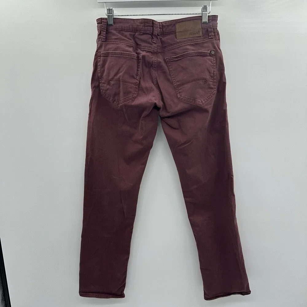 Mavi Jeans Pants Mens 30x32 Zach Straight Leg Khaki Work Preppy‎ Casual Purple